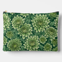 Chrysanthemum green flower pattern