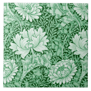 Chrysanthemum Green, William Morris Tile