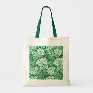 Chrysanthemum Green, William Morris Tote Bag