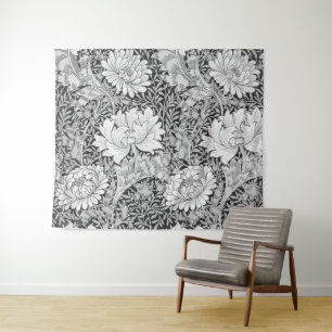 Chrysanthemum Grey, William Morris Tapestry