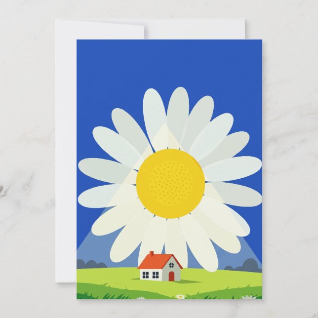Chrysanthemum Invitation (Front)
