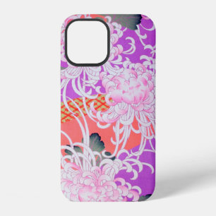 Chrysanthemum, Japanese Design iPhone 12 Case