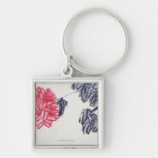 Chrysanthemum Key Ring (Front)