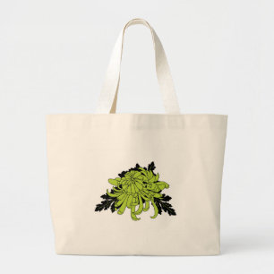 Chrysanthemum Large Tote Bag