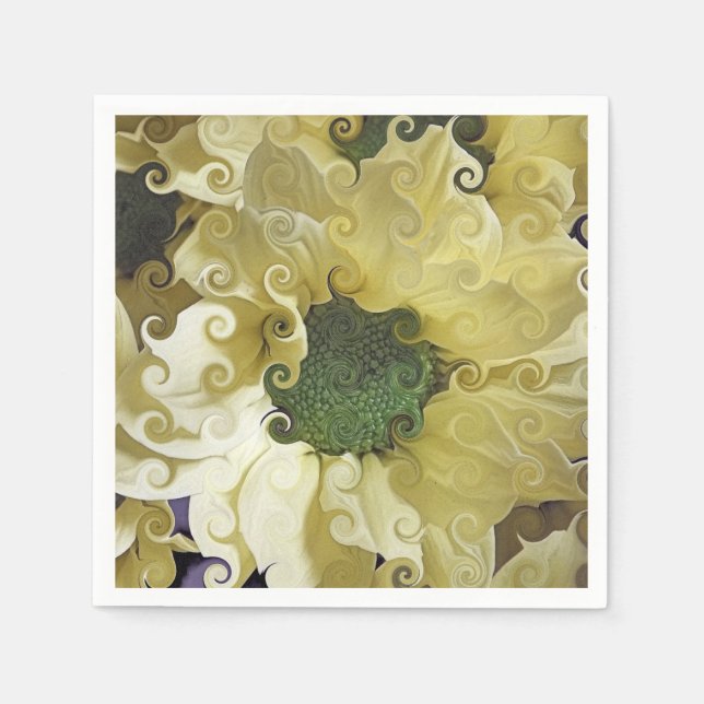 CHRYSANTHEMUM  NAPKIN (Front)