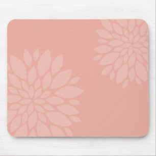 Chrysanthemum pattern mouse pad