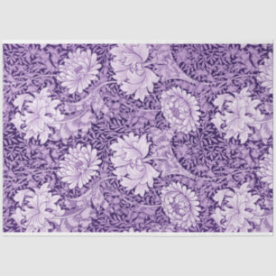 Chrysanthemum Purple, William Morris Tissue Paper