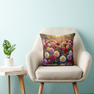 Chrysanthemum Symbolism Cushion