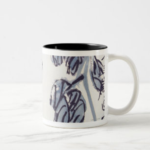Chrysanthemum Two-Tone Coffee Mug