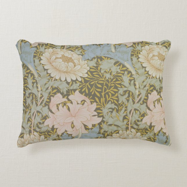 'Chrysanthemum' wallpaper, 1876 (wallpaper) Decorative Cushion (Front)