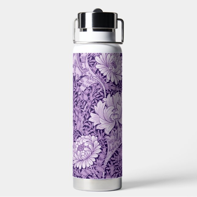 Chrysanthemum, William Morris Water Bottle (Back)