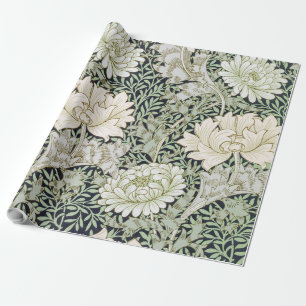 Chrysanthemum, William Morris Wrapping Paper