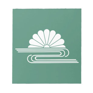 Chrysanthemum with water notepad