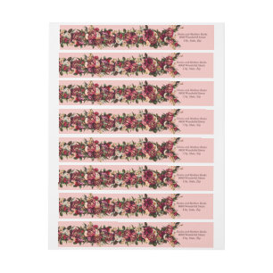 Chrysanthemum Wrap Around Label
