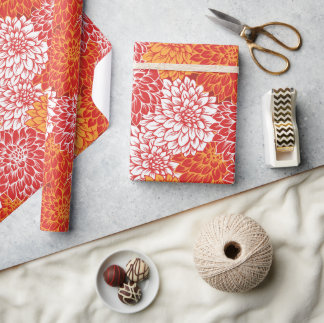 Chrysanthemum Wrapping Paper