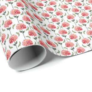 Chrysanthemum Wrapping Paper
