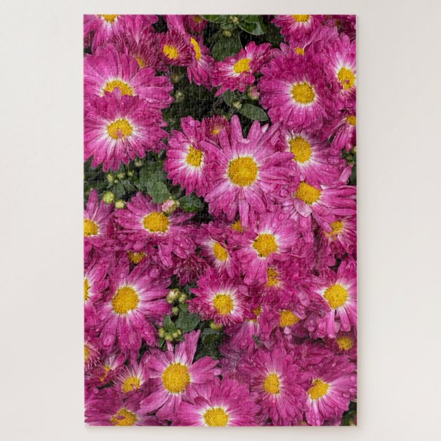 Chrysanthemums Blooming in Autumn Jigsaw Puzzle (Vertical)