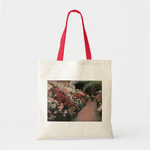 Chrysanthemums by Dennis Bunker Miller, Fine Art Tote Bag