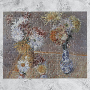 Chrysanthemums by Gustave Caillebotte Jigsaw Puzzle