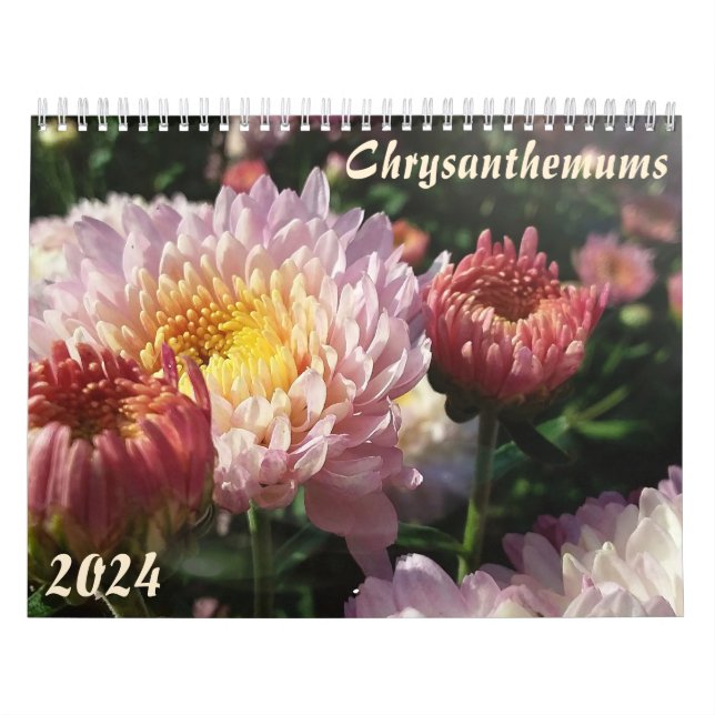 "chrysanthemums"Floral calendar Feng Shui (Cover)