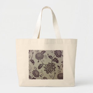 Chrysanthemums Large Tote Bag