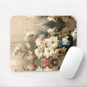 Chrysanthemums, mouse pad