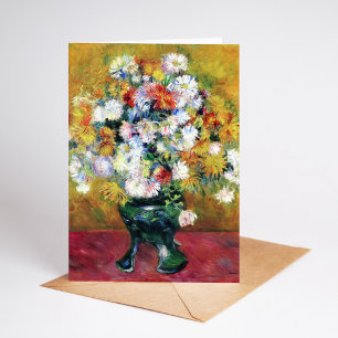 Chrysanthemums   Renoir Card