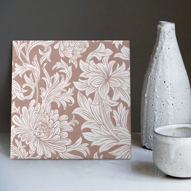 ChrysanthemumWall Decor Art Nouveau William Morris Tile (Creator Uploaded)