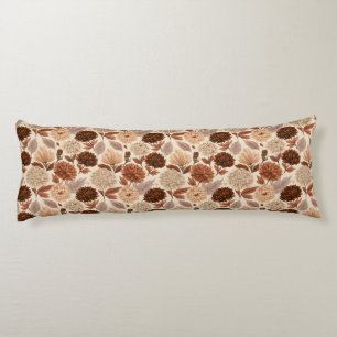 Chrysanths Texture Farmhouse Decor Classic Memory Body Cushion