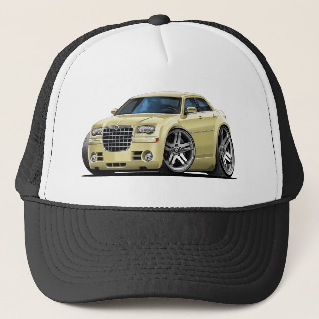 Chrysler 300 Tan Car Trucker Hat (Front)