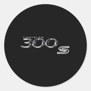 Chrysler 300S Classic Round Sticker