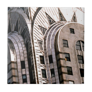 Chrysler Building: Close Up View Tile