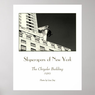 Chrysler Building (Detail) Poster