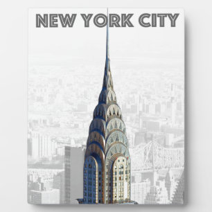 Chrysler Building New York City Plaque
