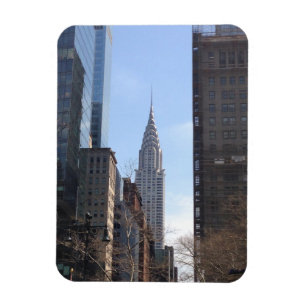 Chrysler Building New York City Skyscraper Midtown Magnet
