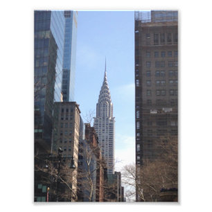 Chrysler Building New York City Skyscraper Midtown Photo Print