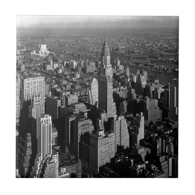 Chrysler Building New York Manhattan Tile (Front)