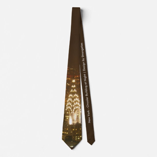 Chrysler Building Tie (Front)