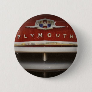 Chrysler Plymouth 6 Cm Round Badge
