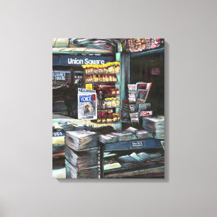 Chrysocolia Morning, New YorkCity Canvas Print