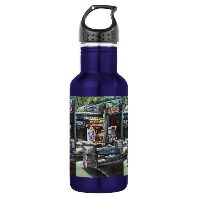Chrysocolia Morning, Union Square, NYC 532 Ml Water Bottle (Front)