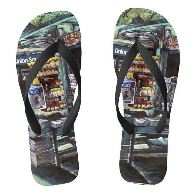 Chrysocolia Morning, Union Square, NYC Jandals (Footbed)