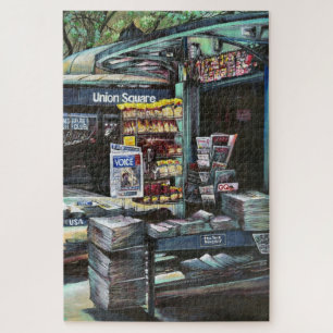 Chrysocolia Morning, Union Square, NYC Jigsaw Puzz Puzzle