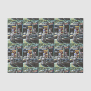 Chrysocolia Morning, Union Square, NYC Tissue Paper