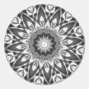 Chrystal Kaleidoscope 05 Classic Round Sticker