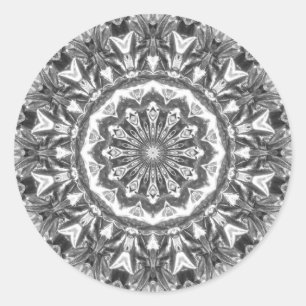 Chrystal Kaleidoscope 06 Classic Round Sticker