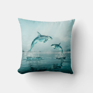 CHRYSTAL ORCA MOM WITH BABY CUSHION
