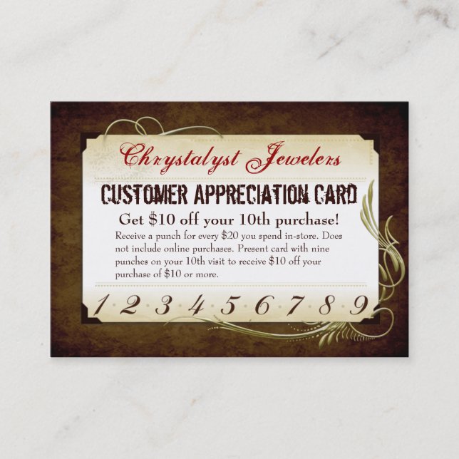 Chrystalyst Incentive Business Cards (Front)