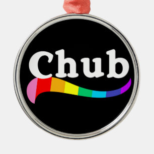 CHUB Gay Body Type Big and Beautiful Pride Month Metal Tree Decoration