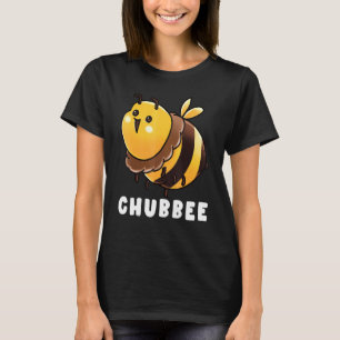 Chubbee Overweight Bee Beekeeper Apiary Honeybee T-Shirt